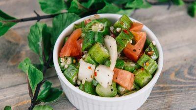 OKRA & TOMATOES
